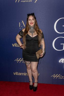 Aktris Kenzie Hensen, 11 Ocak 2026 'da SkyBar Mondrian Oteli' nde düzenlenen 83. Altın Küre Ödül Töreni 'ne katıldı.