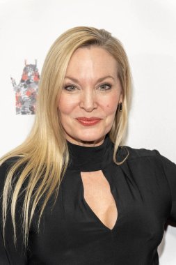 Aktris Mandy Fason, 15 Ocak 2026 'da TCL Çin Tiyatrosu' nda 'Kuzgun' un dünya prömiyerine katıldı.