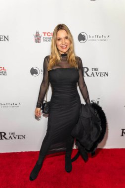 Aktris Meadow Williams, 15 Ocak 2026 'da TCL Çin Tiyatrosu' nda 'Kuzgun' un dünya prömiyerine katıldı.