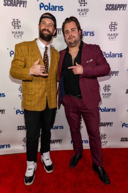 Etkinlik Yapımcısı Steve Shipley, Sanatçı Müdürü Hunter Norman, 15 Ocak 2026 'da Los Angeles, Ziggy Otel' de İnsan Kaçakçılığı Bilinci Ayı 'na katıldı.