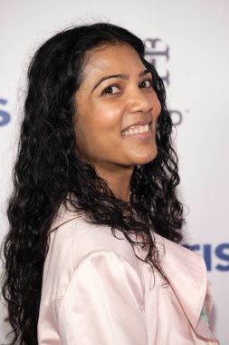 Aktris Mary David, 15 Ocak 2026 'da Los Angeles, Ziggy Oteli' nde İnsan Kaçakçılığı Bilinci Ayı 'na katıldı.