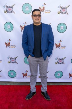 Aktör Gregori J. Martin, 17 Ocak 2026 'da Los Angeles İtfaiye Müzesi' ndeki Los Angeles İtfaiye Teşkilatı 'na katıldı.