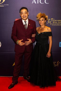 Los Angeles Beverly Arts TV sunucusu / kurucusu Joey Zhou, görüntü yönetmeni Virginie Pichot Sheraton San Gabriel, Los Angeles, CA, 24 Ocak 2026 'da düzenlenen 37.