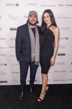 Moda Tasarımcısı Dylan Ifergane, Model / Aktris Yulia Rogozhkina, özel ev, Los Angeles, CA, 24 Ocak 2026 'da düzenlenen 3.