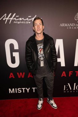 Aktör Talon Reid, 1 Şubat 2026 'da SkyBar Mondrian Otel' de düzenlenen Grammy Ödülleri 'ne katıldı.