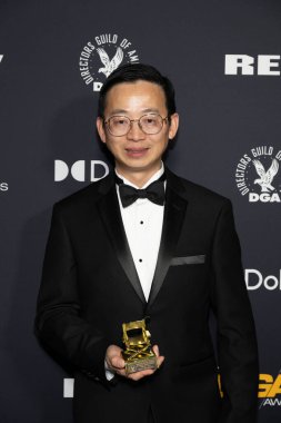 Profesör Lingyun Xiang Beverly Hills, CA, 7 Şubat 2026 'daki Beverly Hilton Oteli' nde düzenlenen 78.
