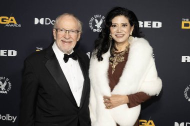 Yönetmen Harrison Engle, Model / 78. Geleneksel DGA İkon Ödülü sahibi Annie Chen 7 Şubat 2026 'da Beverly Hills, CA' deki Beverly Hilton Oteli 'nde LABA Ödülleri törenine katıldı.