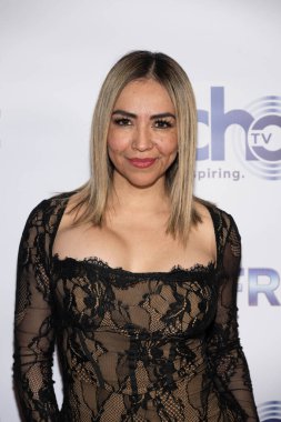 Aktris Barbara Lizzet Sanchez, 10 Şubat 2026 'da Culver Theater, Los Angeles' taki Echos TV ve Mindatorium Studios 'Deep Frame' in Los Angeles galasına katıldı.