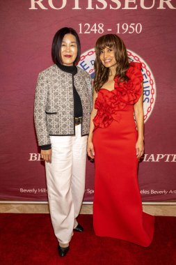 Calia Lin, Deborah Castine MD 14 Şubat 2026 'da Los Angeles Ünlüler Merkezi' nde düzenlenen Sevgililer Günü Şöleni Bölgesel Kabul Töreni 'ne katıldı.