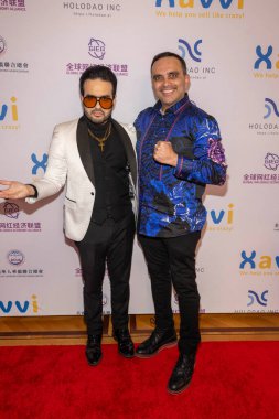 Aktör James Darius Moshir, Yapımcı Rehan Jalali 2026 XAVI Küresel Etki Ekosistem Zirvesi 'ne katıldı. Özel Beverly Hills Konağı, Los Angeles, CA, 26 Şubat 2026