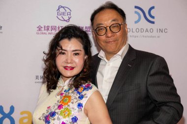 Yatırımcılar Catherine ve Jerry Yu, 26 Şubat 2026 'da Los Angeles' taki Özel Beverly Hills Malikanesi 'nde düzenlenen 2026 XAVVI Küresel Etki Ekosistem Zirvesine katıldılar.