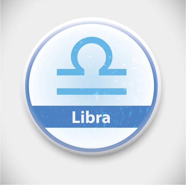 Horoscope sign Libra — Stock Vector