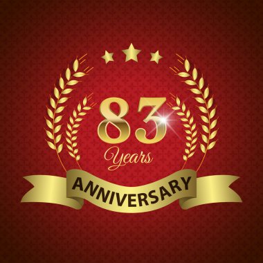 83 yıl yıldönümü mühür