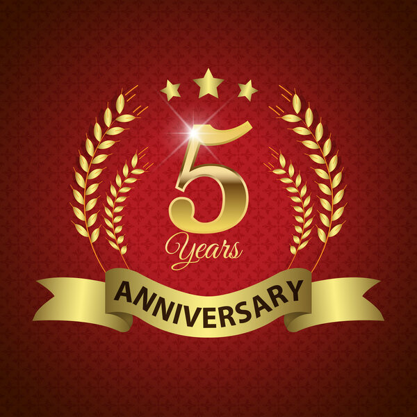 5 лет печати юбилея
