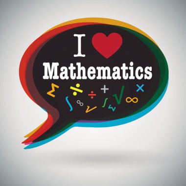 Konuşma balonu - ben aşk matematik