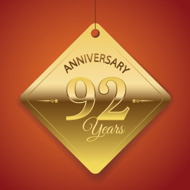 92 yıl yıldönümü poster