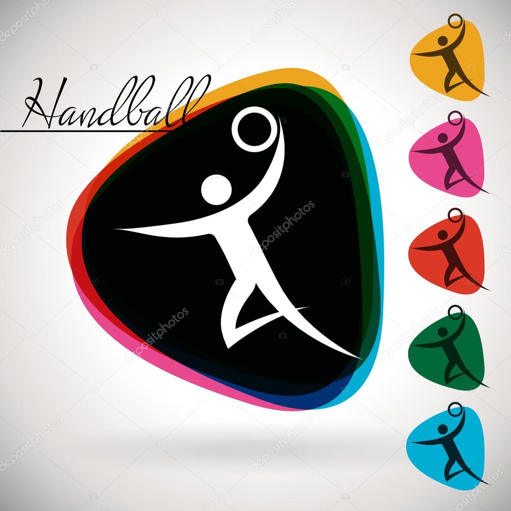 Sports Event icon, symbol - Handball.