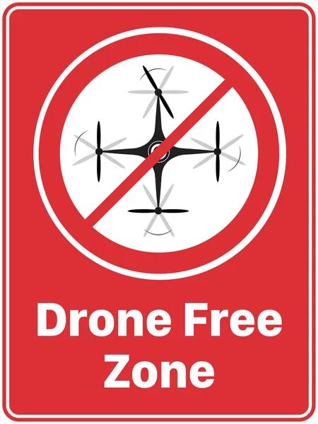 Плакат "Броненосна вільна зона" — стоковий вектор