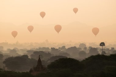Bagan, Myanmar peyzaj