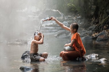 Monk ve çocuk