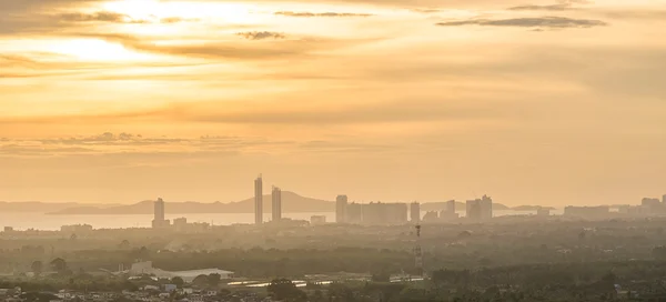 Pattaya city sunset — Stockfoto