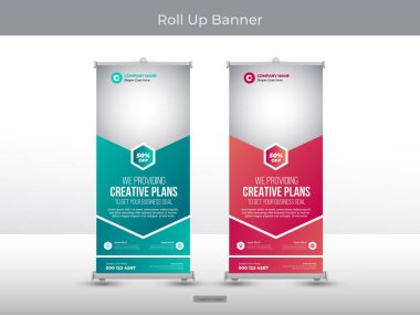 Şirket afişi veya el ilanı sosyal medya gönderme şablonu