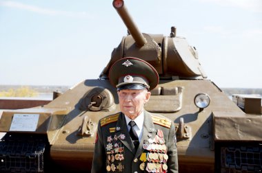 Stalingrad Savaşı Albay Vladimir Turov emektar