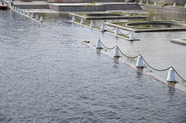 Büyük kentin sular altında dolgu