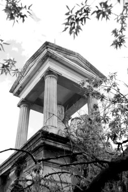 Rotunda tarzı Stalin imparatorluk tarzı atılmış Stadyumu