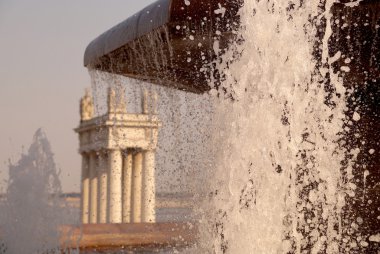 Volgograd setin akışta çeşme