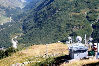 Tcheget Dağı'nda meteoroloji istasyonu