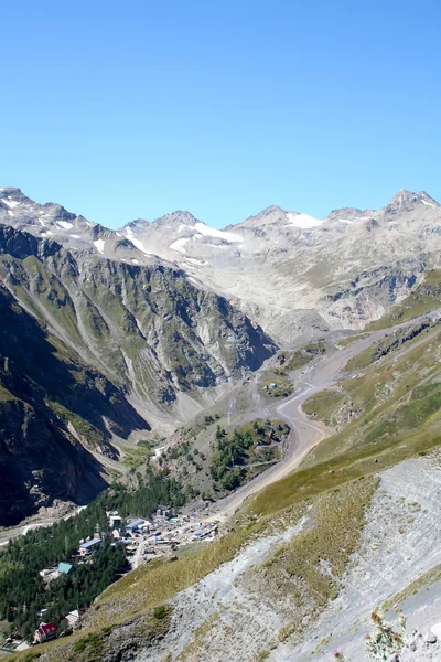 Baksan valley — Stock Photo, Image