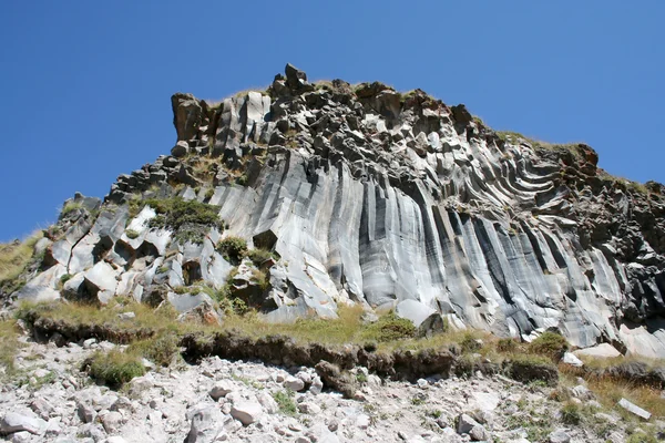 Volcanic education - rocks — Stock Photo, Image