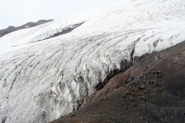 Elbrus Dağı 'ndaki buzullar, Kafkaslar, Rusya