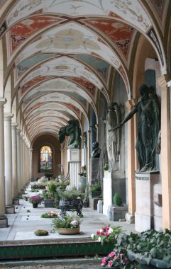 Arcades Vysehrad Prag'da üzerinde