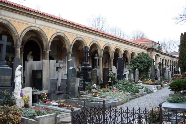 Burials on the cemetery — Stock Photo, Image