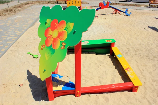 Children's sandbox — Stock Photo, Image