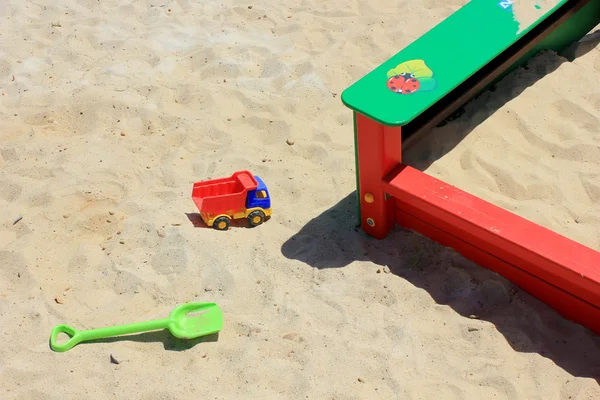 Children's sandbox — Stock Photo, Image