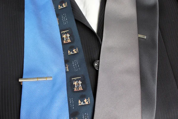 Choice of ties — Stock Photo, Image