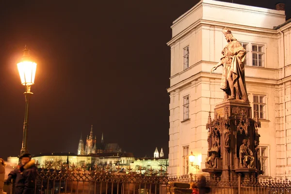 Monument to the king Karl — Stock Photo, Image