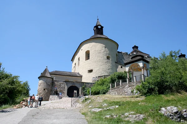 Bir şövalyenin kale girişine — Stok fotoğraf