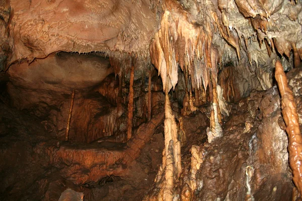 bir mağarada