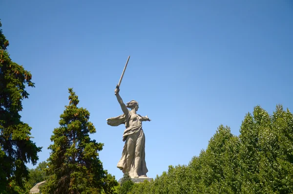 Skulptur "Motherland" — Stockfoto