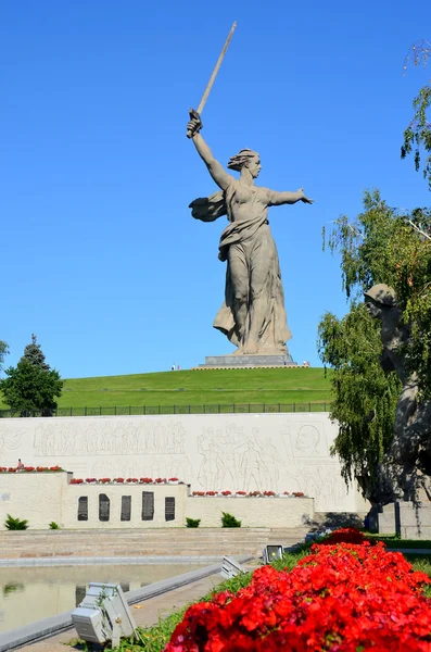 Sculpture "Motherland" — Stock Photo, Image