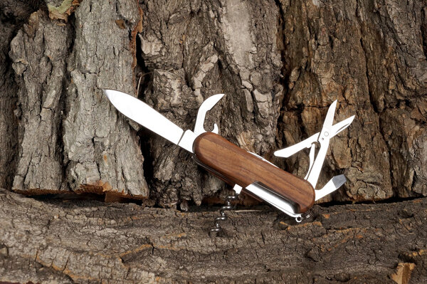 Folding multipurpose knife