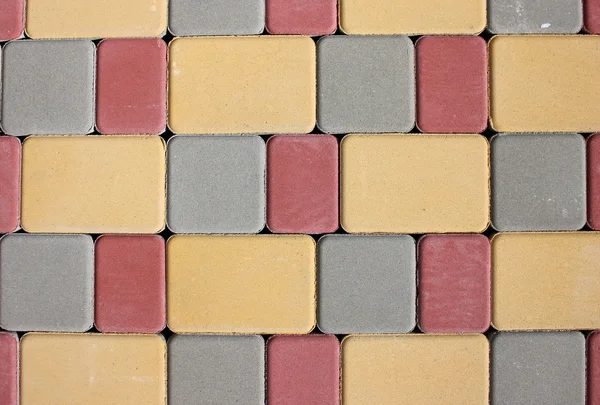 Kaldırım döşeme çeşitli formları