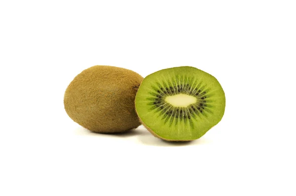 Close-up de kiwi isolado sobre branco — Fotografia de Stock