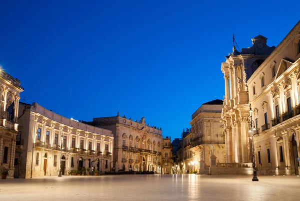 Ortigia in der Abenddämmerung — Stockfoto