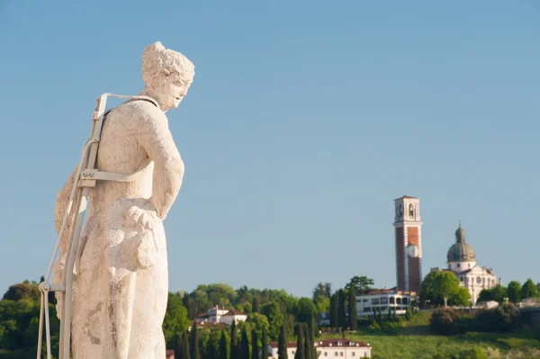 Vicenza und seine Wahrzeichen — Stockfoto