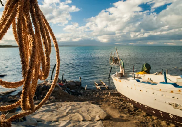 Corda da pesca — Foto Stock